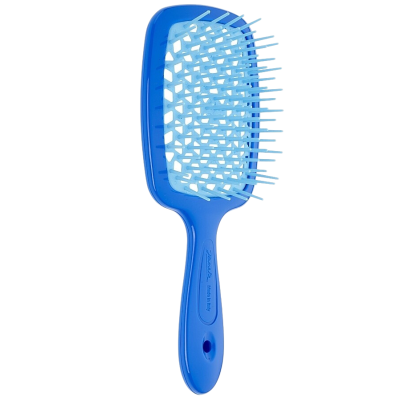 Щітка для волосся Janeke Superbrush20 см x 8 см Синя