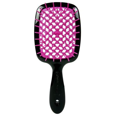 Щітка для волосся Janeke Superbrush small 17,5 см*7 см Чорна з фуксією Щітка для волосся Janeke Superbrush small 17,5 см*7 см Чорна з фуксією