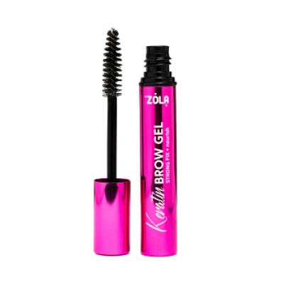 Гель для брів ZOLA Keratin Brow Gel Strong Fix+Nourish 5 мл