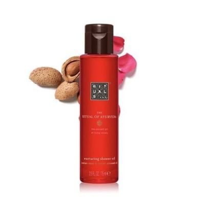 Олія для душу Rituals The Ritual of Ayurveda Shower Oil 75 мл Олія для душу Rituals The Ritual of Ayurveda Shower Oil 75 мл