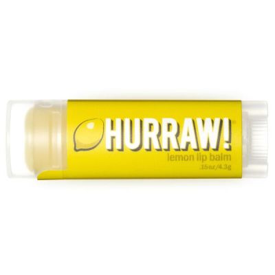 Бальзам для губ Hurraw! Lemon Lip Balm Жовтий 4,8 г