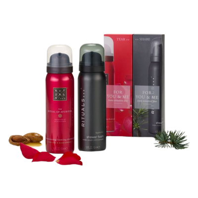 Набір пінок для душу Rituals For You & Me 50 мл + 50 мл Набір пінок для душу Rituals For You & Me 50 мл + 50 мл
