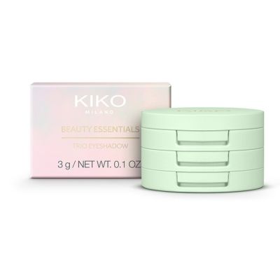 Тіні для повік Kiko Milano Beauty Essentials Trio 3 г 02 Тіні для повік Kiko Milano Beauty Essentials Trio 3 г 02