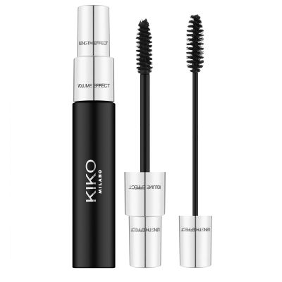 Туш для вій Kiko Milano Crazy '90s 36h Volume & Length 9 мл Black Туш для вій Kiko Milano Crazy '90s 36h Volume & Length 9 мл Black
