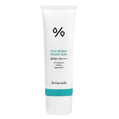 Сонцезахисний веганський крем з центелою Dr.Ceuracle Cica Regen SPF50+ PA++++ 50 мл