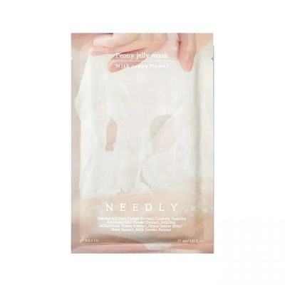 Тканинна маска Needly Peony Jelly Mask з освітлюючим ефектом 33 мл