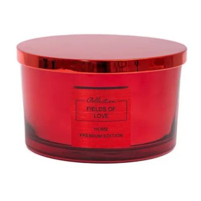 Свічка ароматизована Aromatherapy Fields of Love Червона