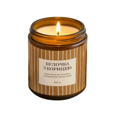 Свічка Lychee Булочка з корицею Свічка Lychee Булочка з корицею