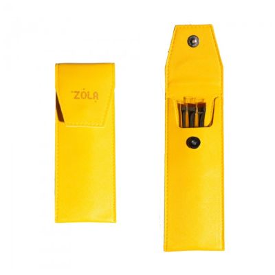 Чохол для пензлів ZOLA Жовтий 66x180 мм Чохол для пензлів ZOLA Жовтий 66x180 мм