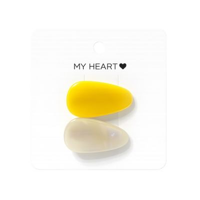Набір заколок для волосся "Лимонний сорбет" MY HEART - Lemon Sorbet