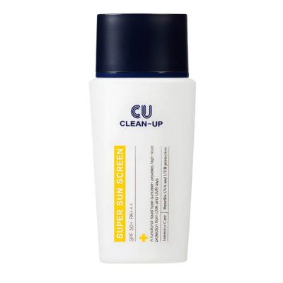 (Уцінка) Сонцезахисна емульсія CUskin Clean-Up Super Sun Screen SPF 50+ PA+++ 50 мл (Уцінка) Сонцезахисна емульсія CUskin Clean-Up Super Sun Screen SPF 50+ PA+++ 50 мл