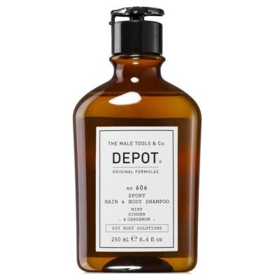 Шампунь освіжаючий для волосся DEPOT 606 Sport Hair & Body Shampoo 250мл
