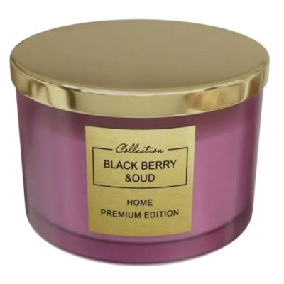 Свічка ароматизована Aromatherapy BLACK BERRY & OUD