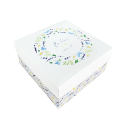 Коробка 200*200*100 (ромашки) Коробка 200*200*100 (ромашки)