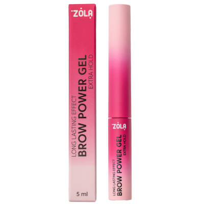Гель для брів ZOLA Brow Power Gel прозорий 5 мл