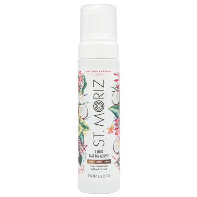 Автобронзат-мус для експрес засмаги St.Moriz Fast Tan Coconut Paradise 200 мл