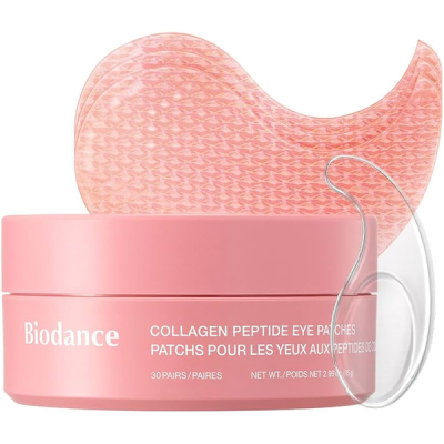 Гідрогелеві патчі для сяйва та молодості шкіри навколо очей BIODANCE COLLAGEN PEPTIDE EYE PATCHES 30 шт