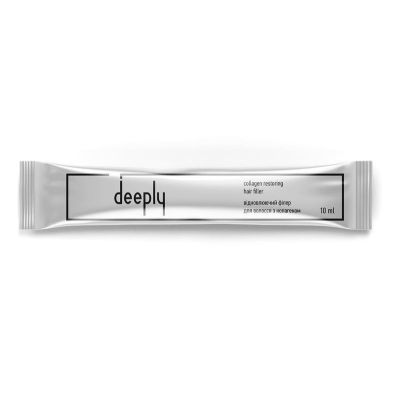 Відновлюючий філер для волосся з колагеном Deeply Collagen Restoring Hair Filler 10 мл Відновлюючий філер для волосся з колагеном Deeply Collagen Restoring Hair Filler 10 мл