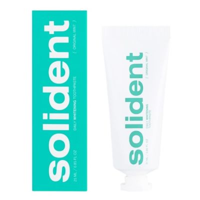 Зубна паста відбілювальна Solident Daily Whitening М'ята 25 мл