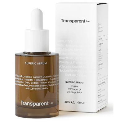 Сироватка з вітаміном С для пружності шкіри Transparent Lab Super C Serum 30 мл Сироватка з вітаміном С для пружності шкіри Transparent Lab Super C Serum 30 мл