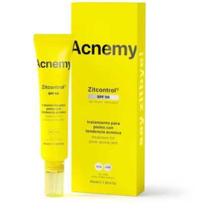 Сонцезахисний крем-актив Acnemy Zitcontrol SPF 50 проблемна шкіра 40 мл