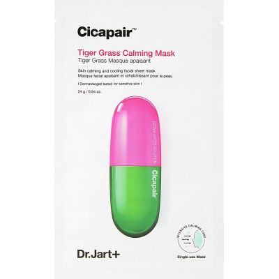 Маска тканинна заспокійлива Dr.Jart+ Cicapair Tiger Grass Calming mask 28 мл