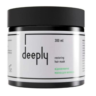 Відновлююча маска для волосся Deeply Restoring Hair Mask 300 мл Відновлююча маска для волосся Deeply Restoring Hair Mask 300 мл