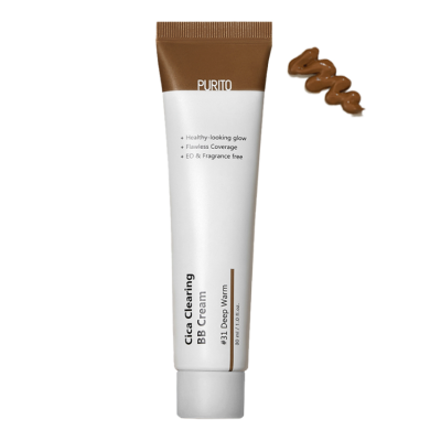 (Уцінка) ВВ крем з екстрактом центелли Purito Cica Clearing BB Cream (№31 Deep Warm) 30 ml