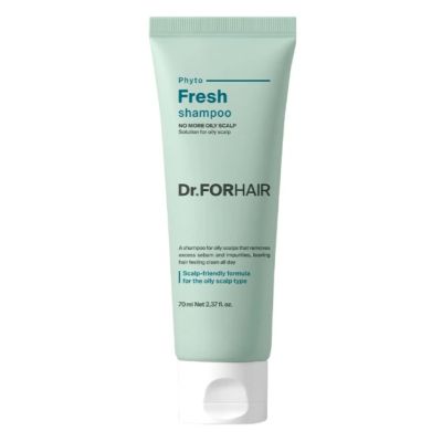 Міцелярний шампунь для жирної шкіри голови Dr.FORHAIR Phyto Fresh Shampoo, 70мл