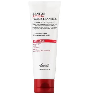 Гель-пінка з саліциловою кислотою Benton AC BHA Foam Cleansing 120 мл
