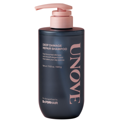 Відновлювальний шампунь для пошкодженого волосся UNOVE Deep Damage Repair Shampoo 500 мл