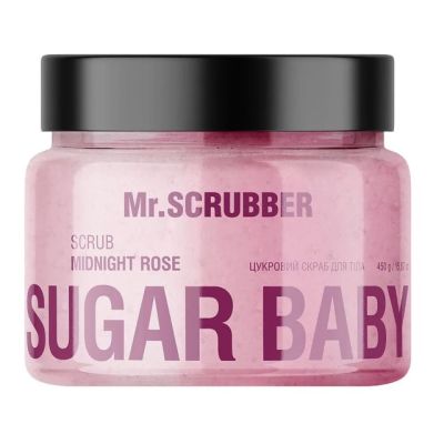 Цукровий скраб для тіла Mr.Scrubber Sugar Baby Midnight Rose 450 г