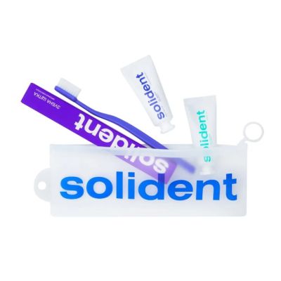 Набір для подорожей Solident Travel Kit Mint Blackcurrant 25 мл Набір для подорожей Solident Travel Kit Mint Blackcurrant 25 мл