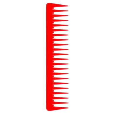 Гребінець Janeke Supercomb  19 см * 4 см червоний