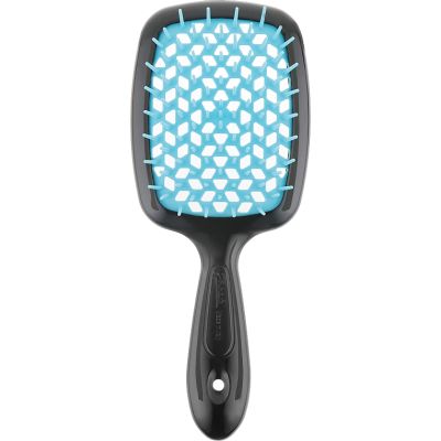 Щітка для волосся Janeke Superbrush  20 см*8 см чорно-синя
