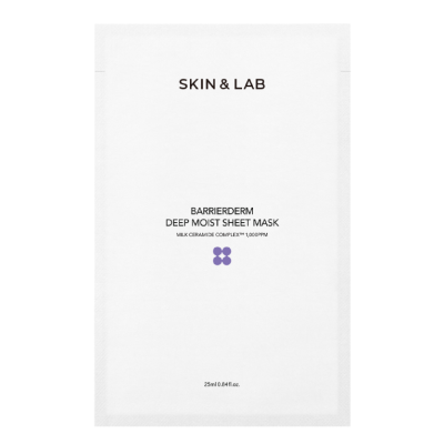 Зволожувальна тканинна маска Skin&Lab Barrierderm Deep Moisture Sheet Mask 25 мл Зволожувальна тканинна маска Skin&Lab Barrierderm Deep Moisture Sheet Mask 25 мл