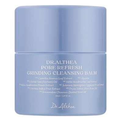 Очищувальний бальзам для обличчя DR.ALTHEA Pore Refresh Grinding Cleansing Balm 50мл Очищувальний бальзам для обличчя DR.ALTHEA Pore Refresh Grinding Cleansing Balm 50мл