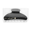 Крабик для волосся MY HEART  Barrette Clip Чорна грація