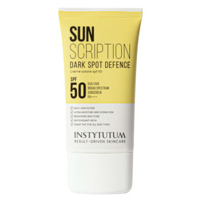 Сонцезахисний крем SPF 50 INSTYTUTUM Sunscription Dark Spot Defence 50 мл