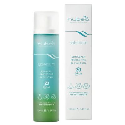 Двофазний флюїд Nubeà Solenium SPF20 для захисту волосся 100 мл