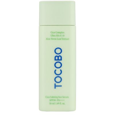 Сонцезахисна сироватка з центелою TOCOBO CICA CALMING SUN SERUM SPF50+ PA++++ 50 мл