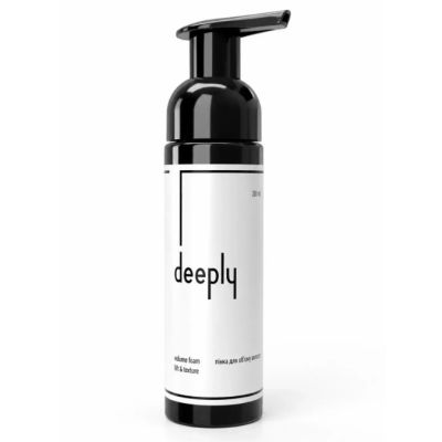 Пінка для об'єму волосся Deeply volume foam lift & texture 200 мл