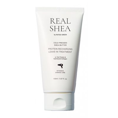 Термозахисний крем з маслом ши Rated Green Real Shea 150 мл Термозахисний крем з маслом ши Rated Green Real Shea 150 мл