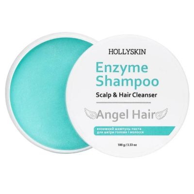 Ензимний шампунь-паста для шкіри голови і волосся Hollyskin Angel Hair Enzyme Shampoo 100 г Ензимний шампунь-паста для шкіри голови і волосся Hollyskin Angel Hair Enzyme Shampoo 100 г