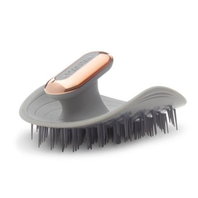 Масажна щітка для волосся MANTA Pulse Brush Сіра