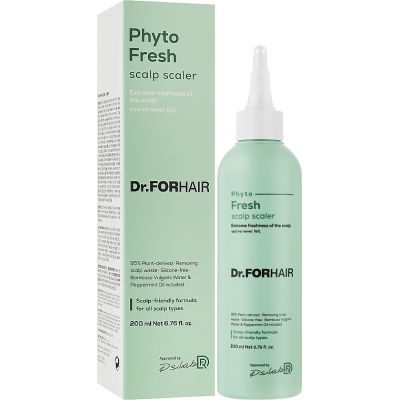 Маска-пілінг для шкіри голови Dr.FORHAIR Phyto Fresh Scalp Scaler 200 мл