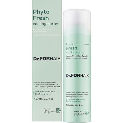 Спрей для шкіри голови освіжаючий Dr.FORHAIR Phyto Fresh Cooling Spray 150 мл Спрей для шкіри голови освіжаючий Dr.FORHAIR Phyto Fresh Cooling Spray 150 мл