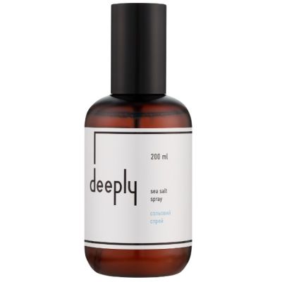 Сольовий спрей Deeply sea salt spray 200 ml Сольовий спрей Deeply sea salt spray 200 ml