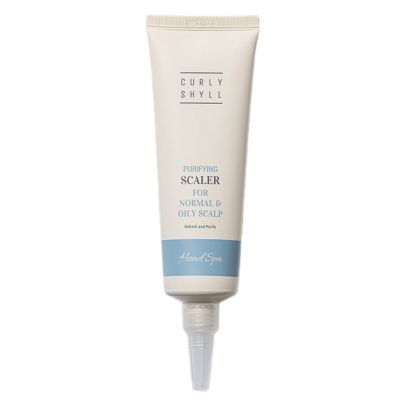 Очищаючий пілінг для жирної шкіри голови CURLYSHYLL PURIFYING SCALER for Normal and Oily Scalps 120 мл