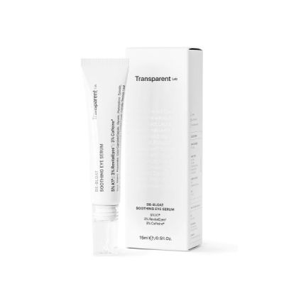 Сироватка для очей Transparent Lab De Bloat Soothing Eye Serum 15 мл